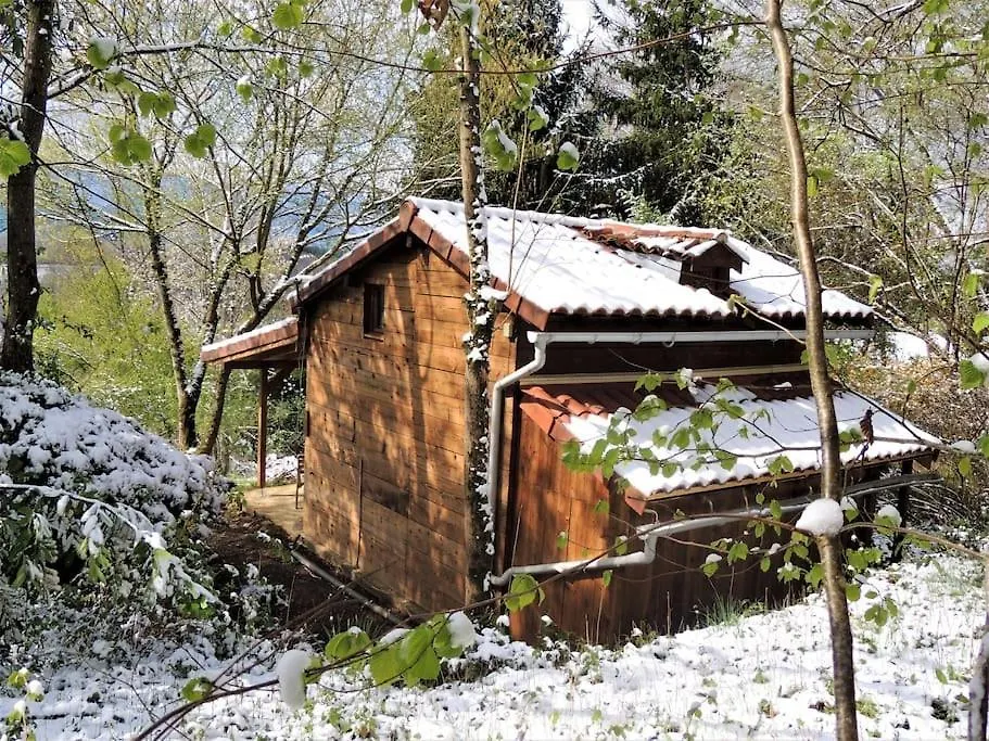 Cabane Dans Les Bois Avec Vue Sur Les Pyrenees Saint-Laurent-de-Neste