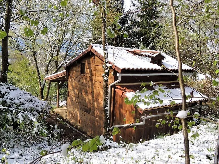 Cabane Dans Les Bois Avec Vue Sur Les Pyrenees Saint-Laurent-de-Neste Chalet